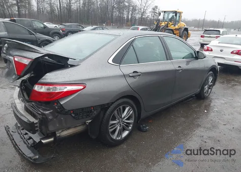 2016 Toyota Camry Se z USA, uszkodzony, nr VIN 4T1BF1FK9GU119184